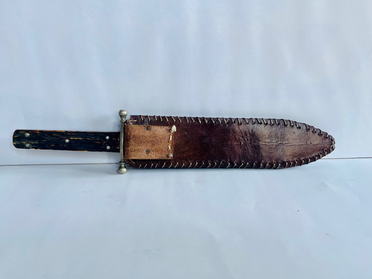 Thos And Co Sheffield Bowie Knife-photo-2